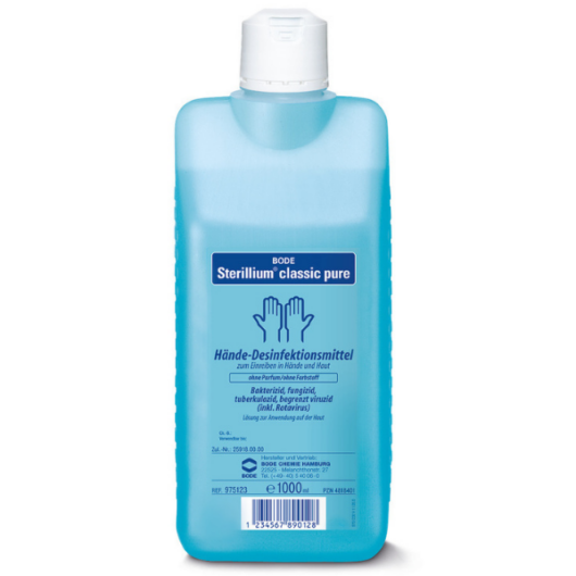 Sterillium Classic Pure kézfertőtlenítő 1000 ml