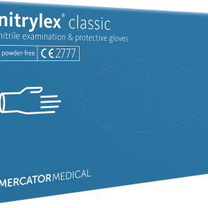 NITRYLEX Classic A100 púdermentes, nitril kesztyű (L)