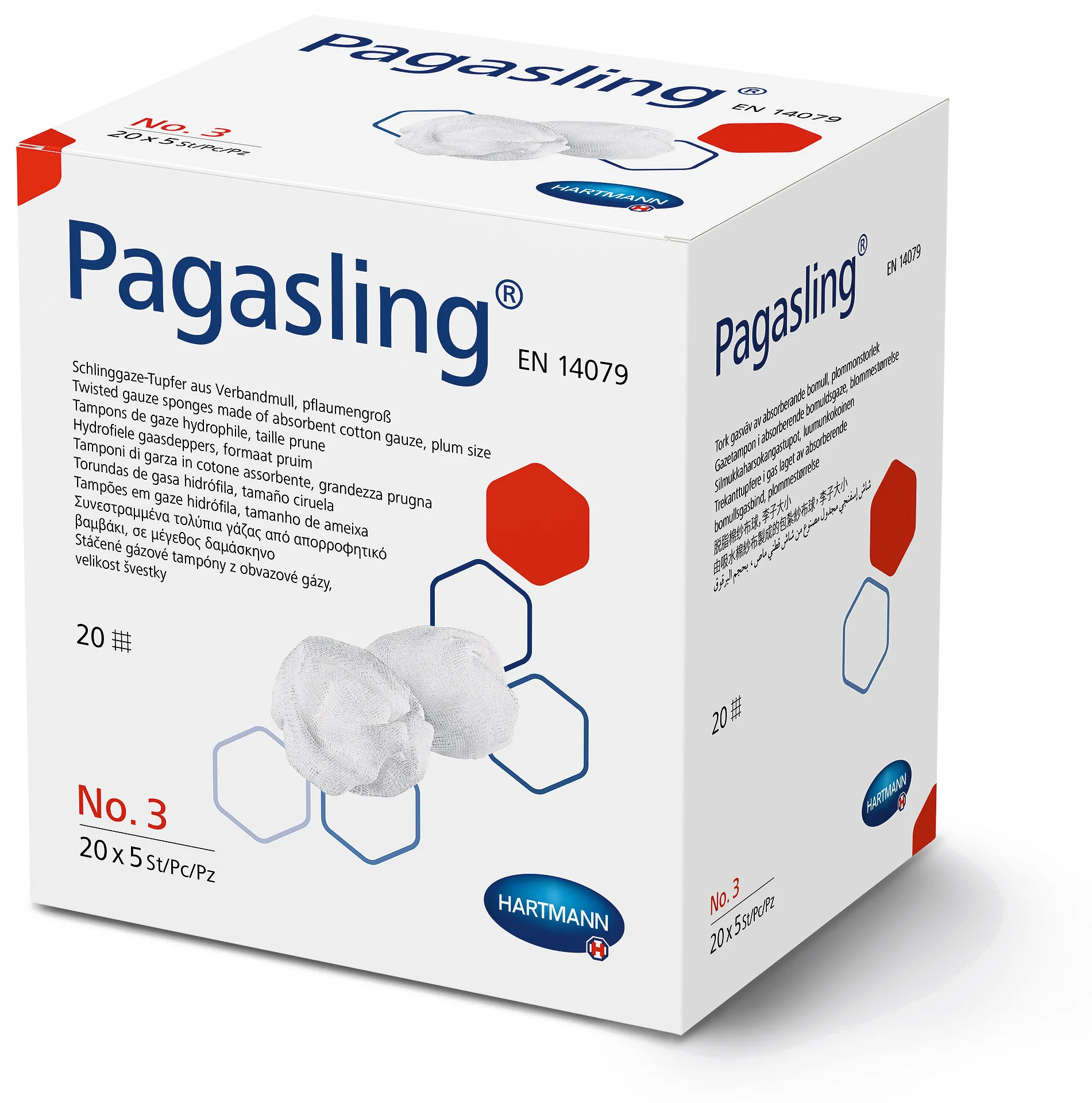 Gömbtörlő Pagasling steril, (3) szilva